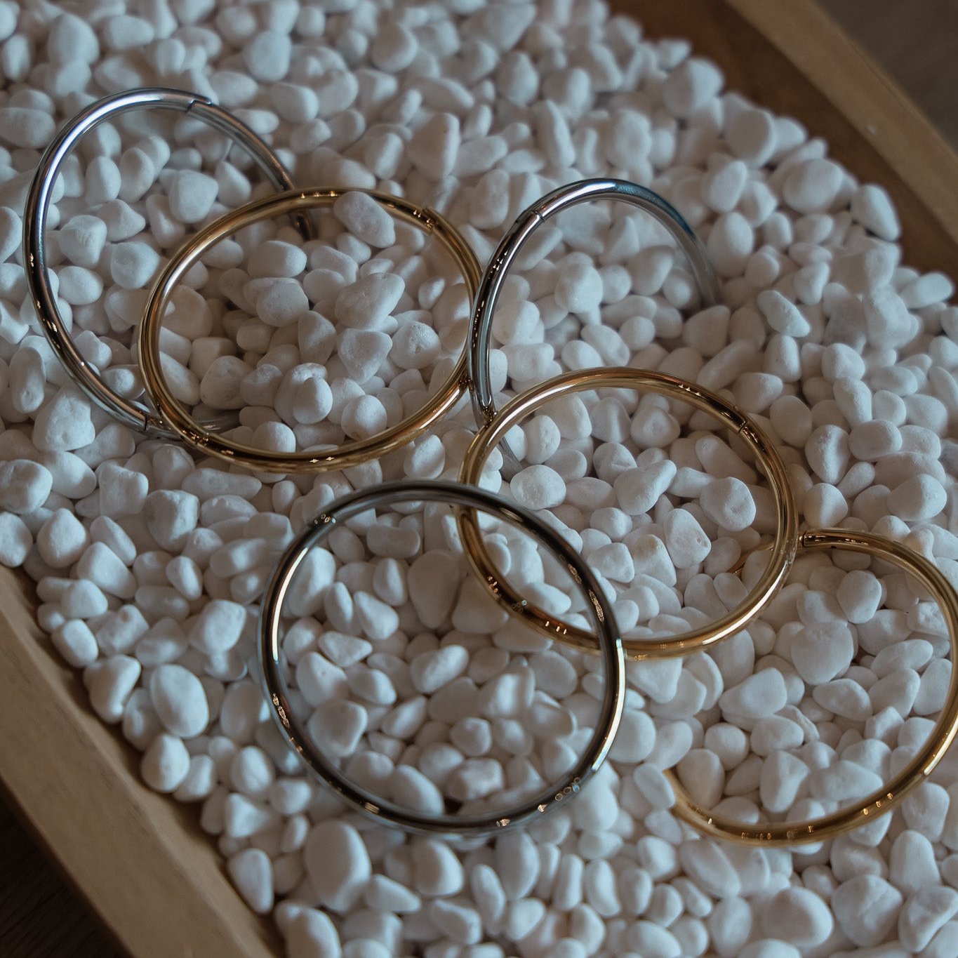 Atlas Hinge Bangle Bracelet