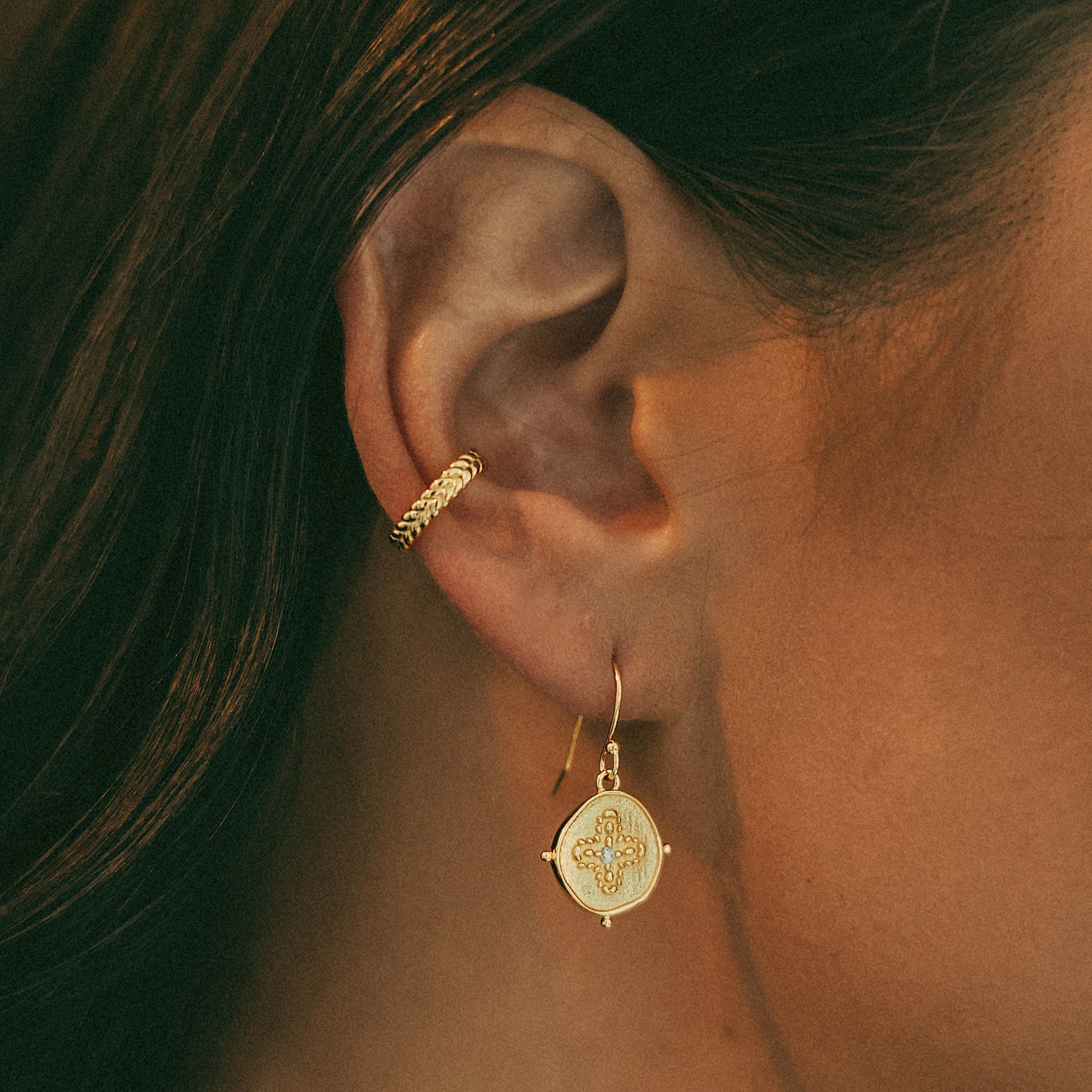 Ear Cuff Trenzado