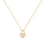 Collar con dije de corazón de Ellery