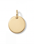 Hali Engravable Disc Charm