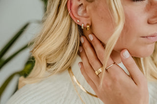 Hoft Studio Stacked Earring Styling