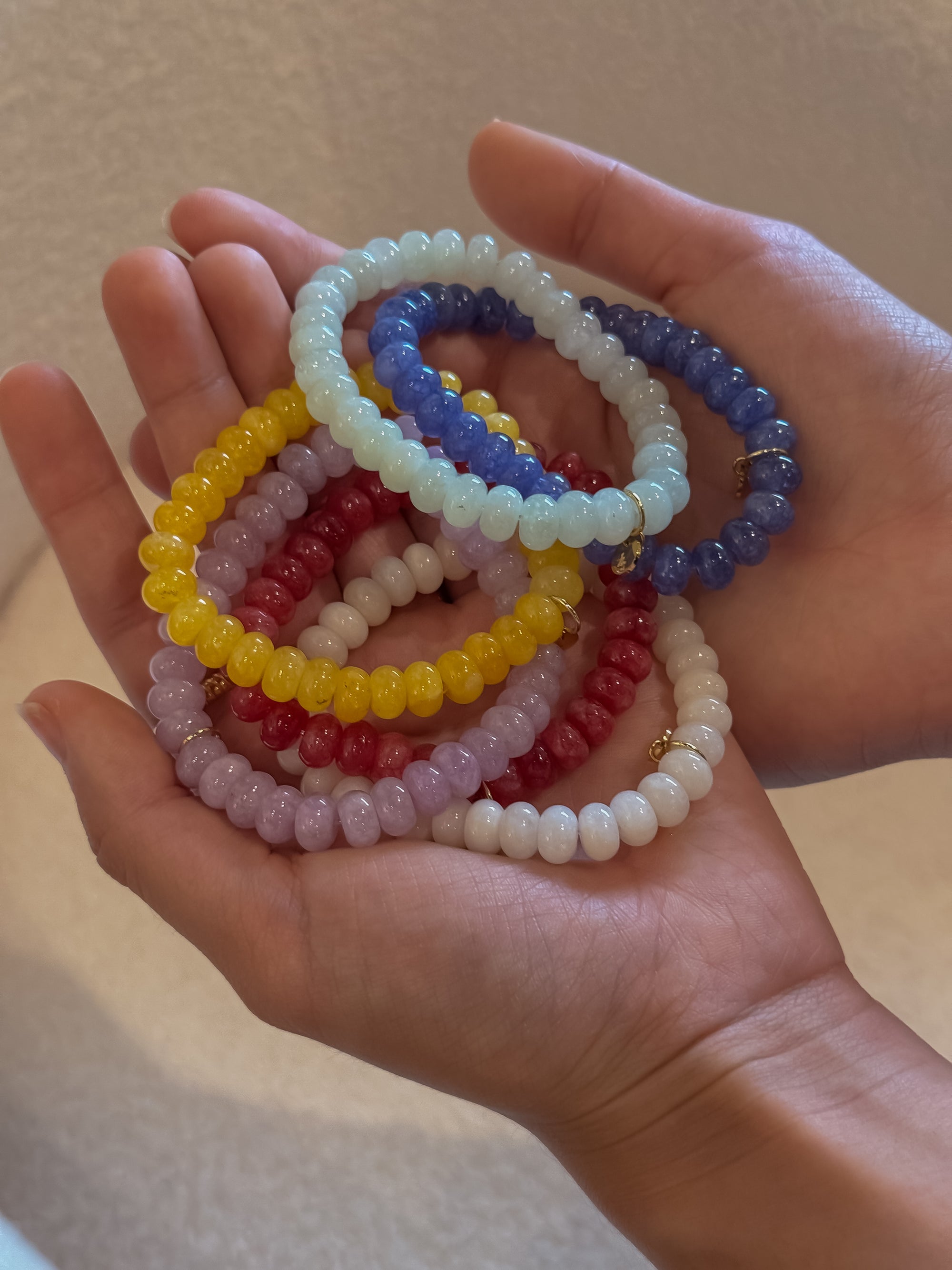 Jessi Gemstone Beaded Bracelet