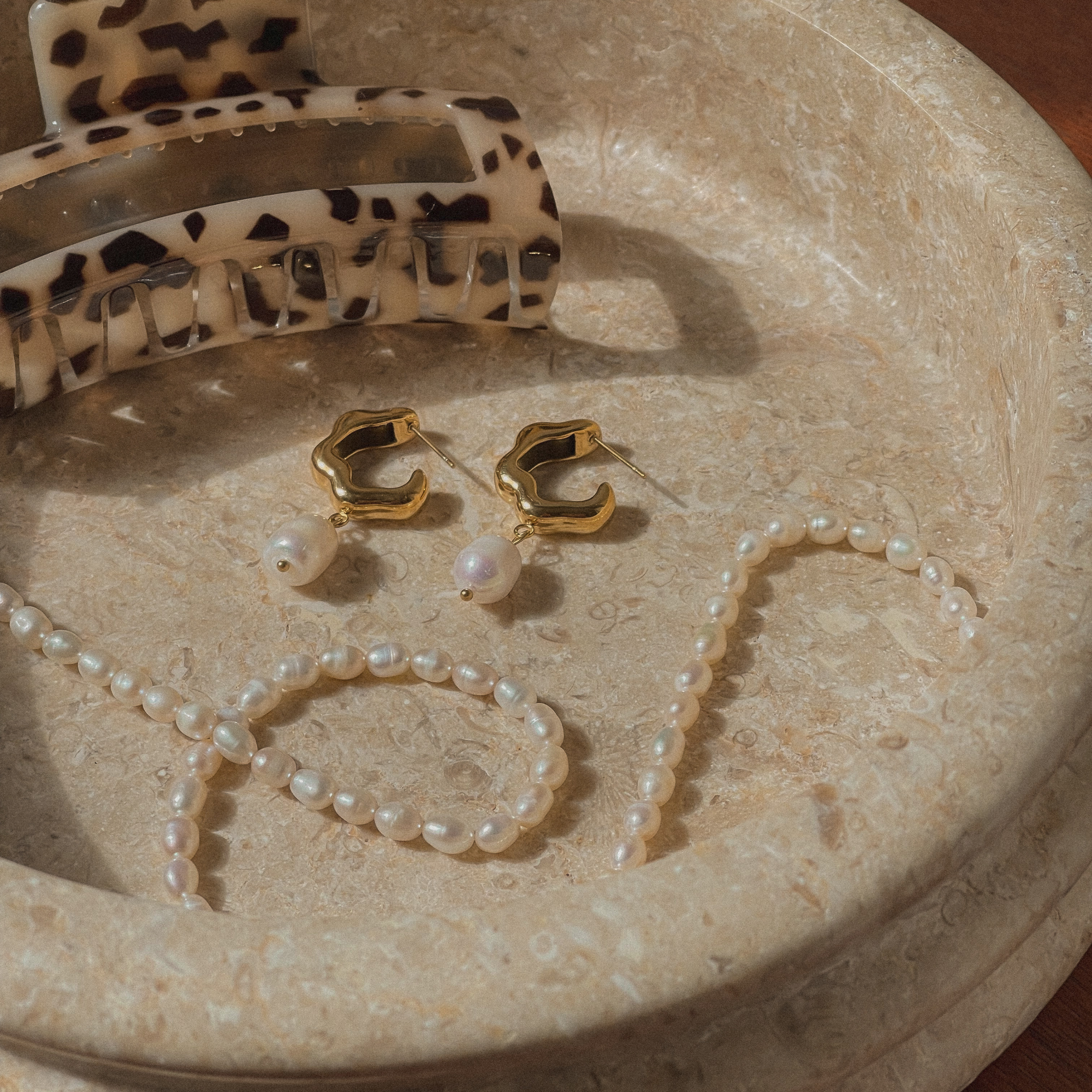 Adrienne Pearl Necklace