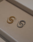 Sylvie Hoop Earring Silver