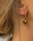 Vallery Heart Drop Earrings