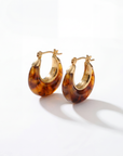Echo Caramel Hoops
