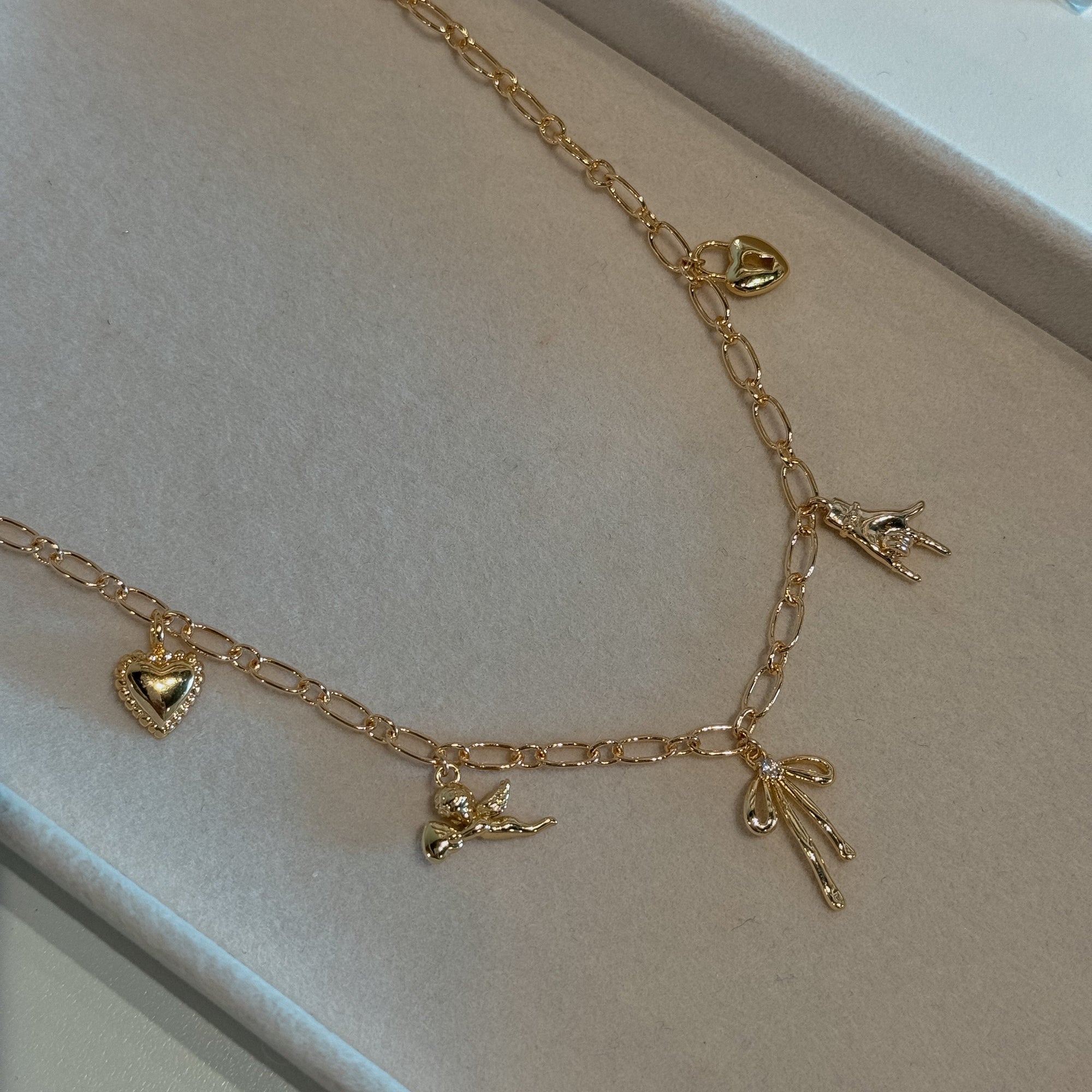 Link Chain for Charm Bar Necklace