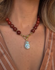 Collar con dije de corazón de Ellery