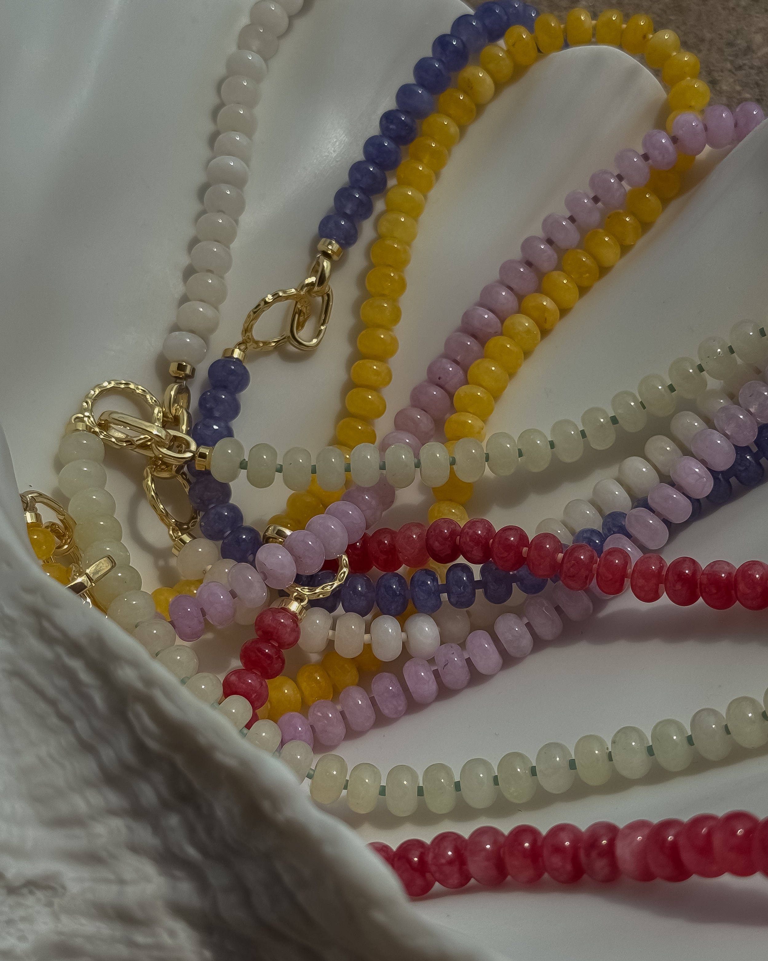 ネックレス・チョーカー [LAN ARCHIVE_official][1072] Grass Totem Stone Necklace citrine-smokey-lemon-topaz-