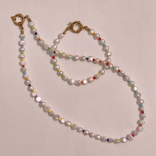 Malibu Pearl Bracelet | Gold