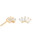 Reese Baguette Studs
