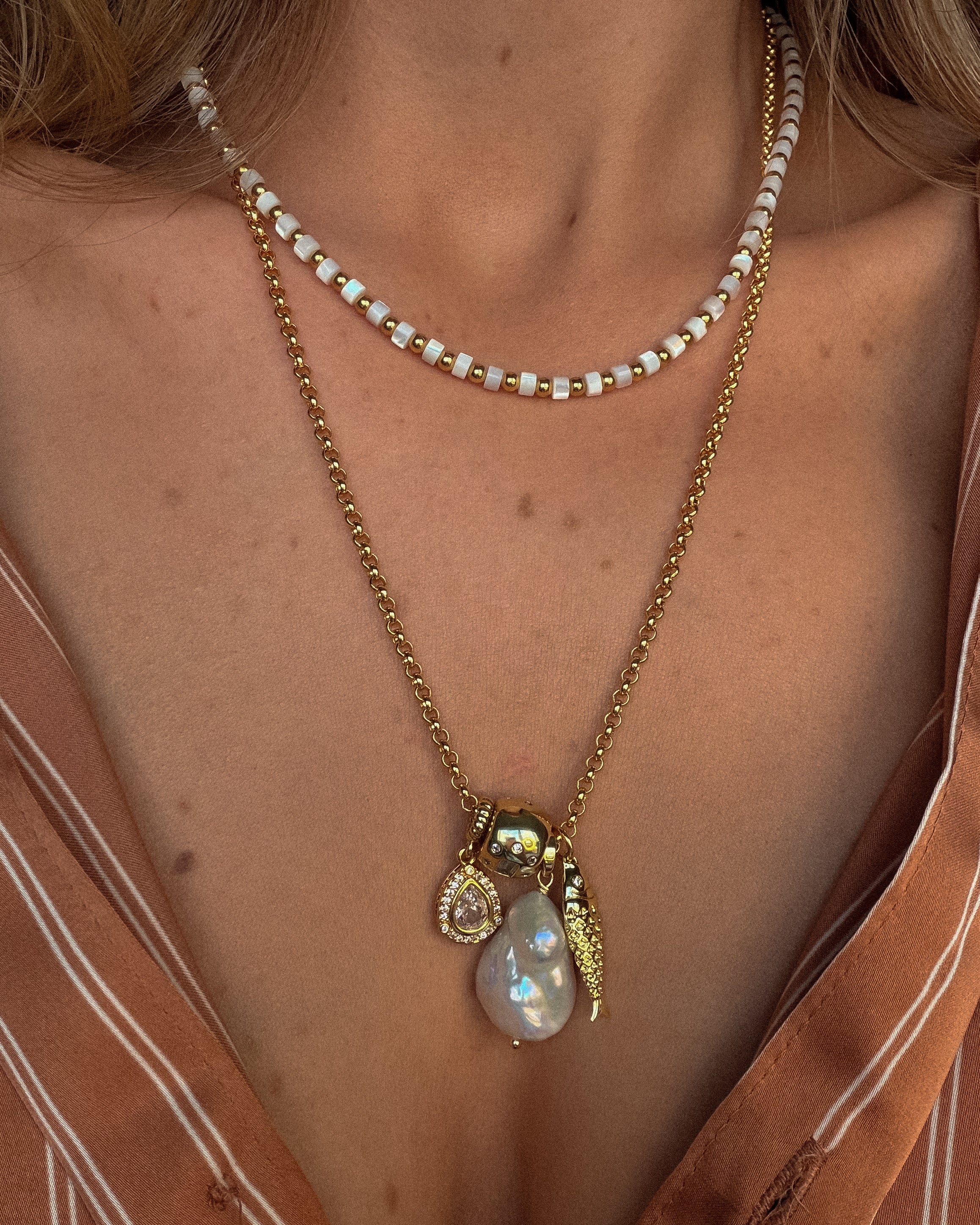 Rhodes Pearl Pendant – Hoft Studio