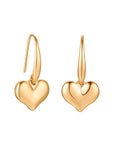 Vallery Heart Drop Earrings